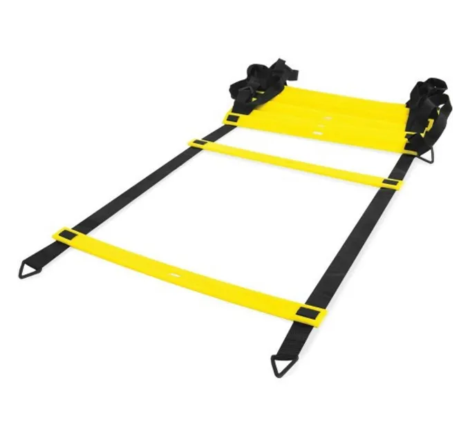 Координаційна драбина AGILITY LADDER Жовтий, Чорний 16шт/8м (LS3671-8)