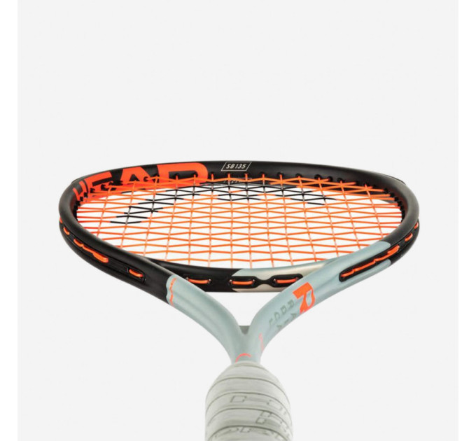 Ракетка для сквошу Head Radical 135 SB 2022 Чорний Сірий (210062)
