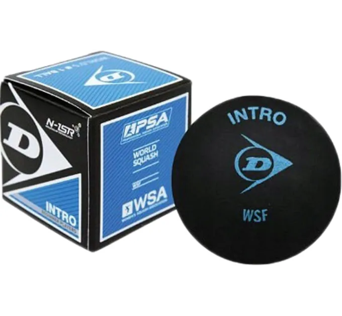 М'яч для сквошу Dunlop Intro 1 синій 700105 М'яч для сквошу Dunlop Intro 1 синій 700105