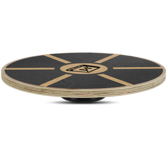 Баланс борд дерев'яний EasyFit балансувальний диск-тренажер Баланс борд дерев'яний EasyFit балансувальний диск-тренажер
