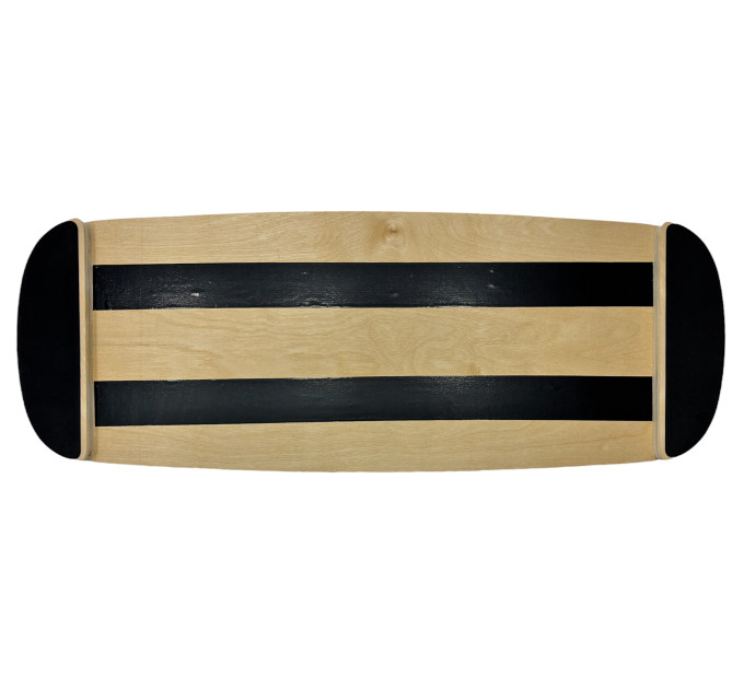 Балансувальна дошка EasyFit баланс борд з валиком чорний