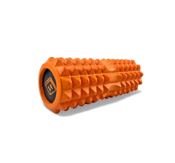 Масажний ролик EasyFit Solid Roller v.1.2s 33х13 см помаранчевий Масажний ролик EasyFit Solid Roller v.1.2s 33х13 см помаранчевий