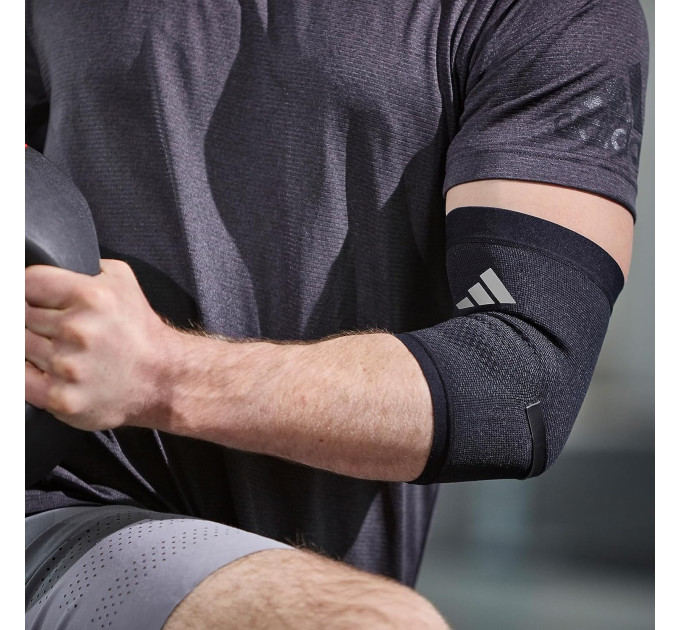 Фіксатор ліктя Adidas Performance Elbow Support чорний Уні S ADSU-13331 S