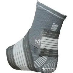 Фіксатор щиколотки LiveUP ANKLE SUPPORT сірий, білий L/XL LS5674-LXL