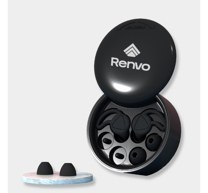 Бервуха (Беруші) Renvo Pro Max Чорний Уні (2SC130-01)