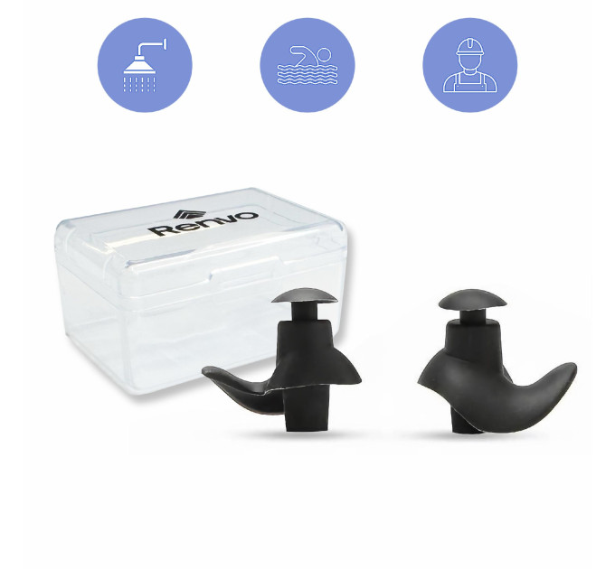 Бервуха (Беруші) Renvo Light Pro Чорний Уні (2SCL140-01)