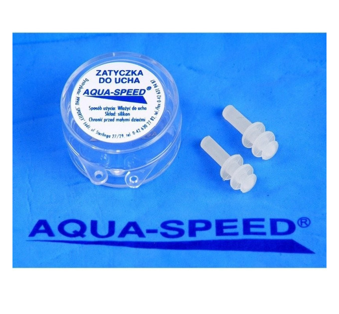 Беруші Aqua Speed CHRISTMAS 3818 прозорий Уні OSFM 5908217638182 Беруші Aqua Speed CHRISTMAS 3818 прозорий Уні OSFM 5908217638182
