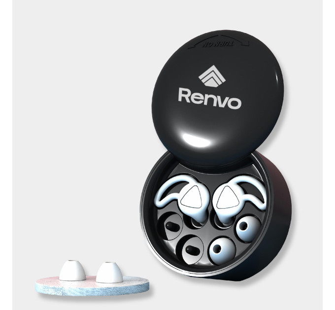 Бервуха (Беруші) Renvo Pro Max Білий Уні (2SC130-03)