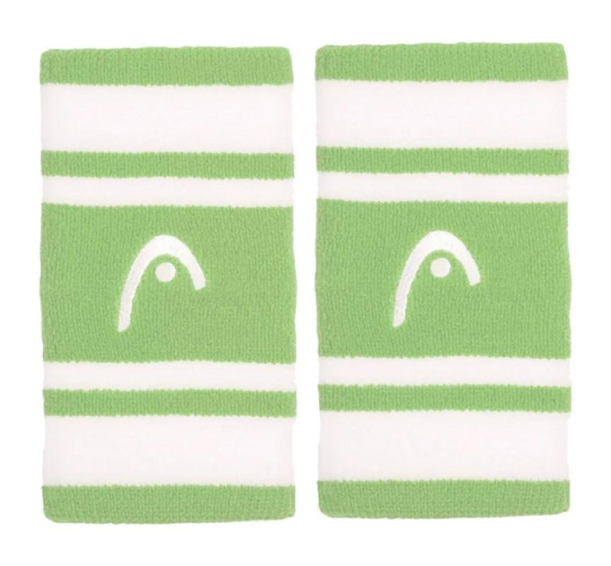 Напульсник Head New Wristband striped 5" green-white 285875 CEWH 5