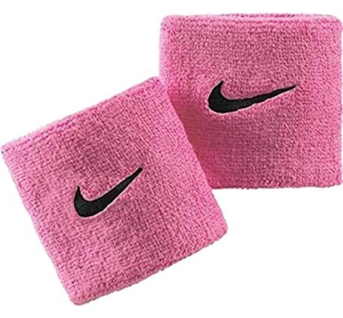 Напульсник Nike SWOOSH WRISTBANDS 2 PK рожевий Уні OSFM N.000.1565.677.OS