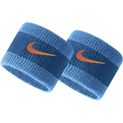 Напульсники Nike Swoosh Wristbands 2 PK Marina/Laser Blue/Rush Orange OSFM (N.000.1565.446.OS)