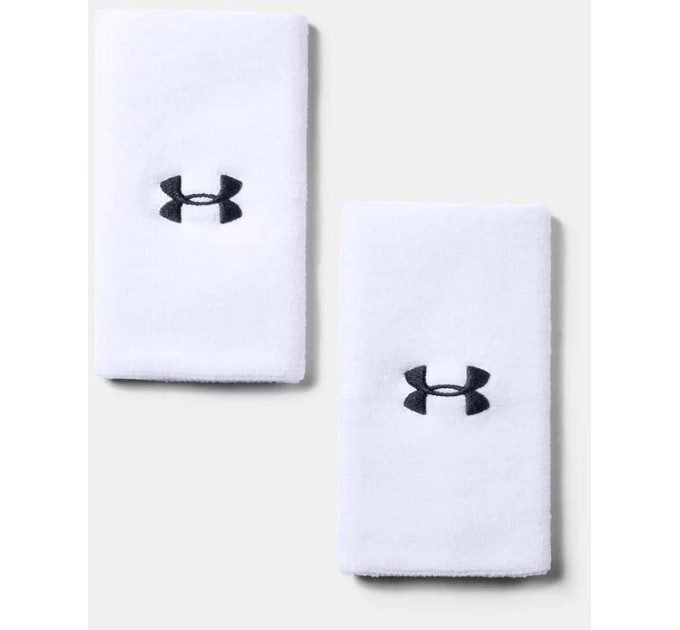 Напульсники UA 6'' Performance Wristband Білий 2 шт (1218006-100)