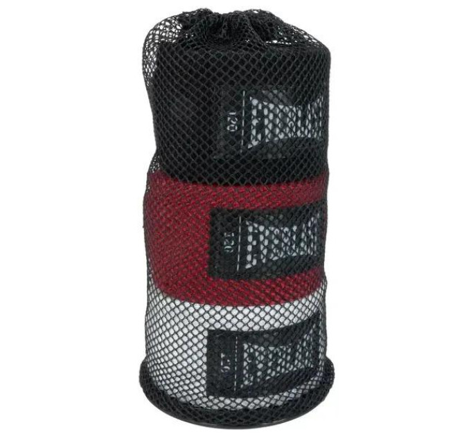 Бинти Everlast CORE HANDWRAPS 3 PACK Чорний, Білий, Червоний120 (304,8 см) (P00003251)