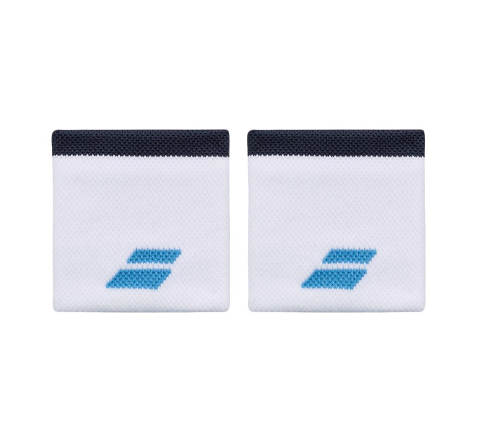 Напульсники Babolat LOGO WRISTBAND БІлий 7.5*8 см 2 шт (5UB1261-1099)