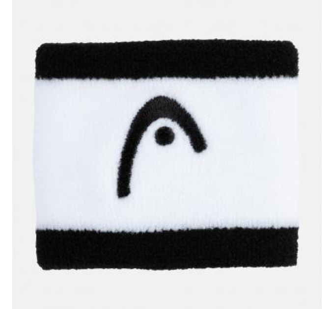 Напульсник Head New Wristband striped 2,5" black-white 285865 bkwh 2,5