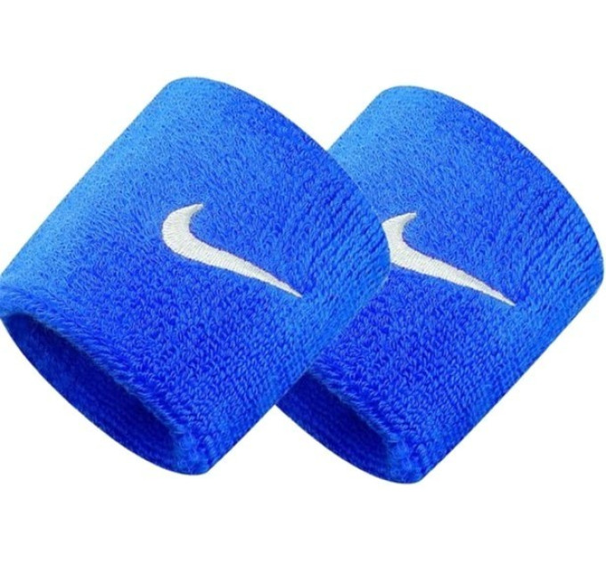 Напульсник Nike SWOOSH WRISTBANDS 2 PK синій Уні OSFM N.NN.04.402.OS