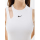 Жіноче Боді Nike W NSW ESSNTL BODYSUIT TANK Білий L (7dDV7886-100 L)