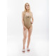 Жіноче Боді Nike W NSW BODYSUIT SW Бежевий M (7dFJ5219-247 M)