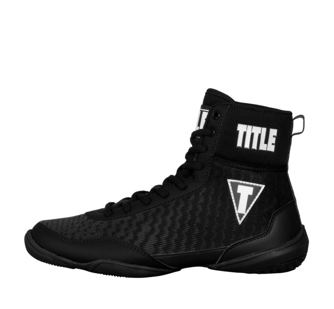 Боксерки (боксерське взуття) TITLE Boxing Predator II Shoes 2.0 Black/Grey 38.5р. Боксерки (боксерське взуття) TITLE Boxing Predator II Shoes 2.0 Black/Grey 38.5р.