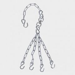 Ланцюги для кріплення боксерської груші Everlast HEAVY WGT CHAIN Срібний Уні UNI (9283516161)