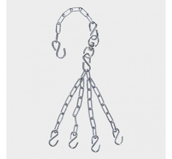 Ланцюги для кріплення боксерської груші Everlast HEAVY WGT CHAIN Срібний Уні UNI (9283516161)