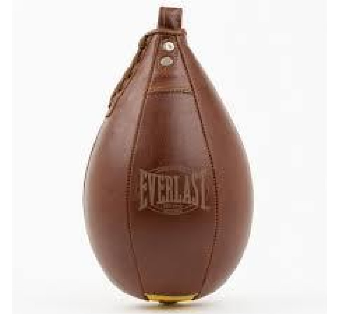 Боксерська груша Everlast 1910 SPEED BAG коричневий Уні 15x23 см P00002699