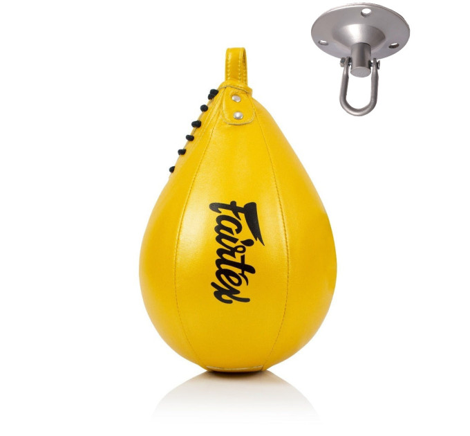 Пневмогруша боксерська Fairtex SB1 Yellow + кріплення Пневмогруша боксерська Fairtex SB1 Yellow + кріплення
