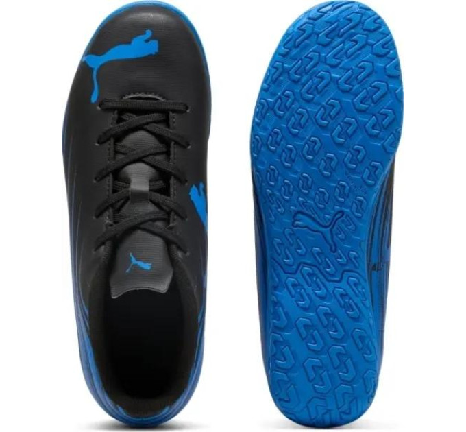 Футзалки Puma ATTACANTO II IT Jr чорний, синій Дитячі 38.5 (5.5UK) 24.5 см 108498-03 38.5