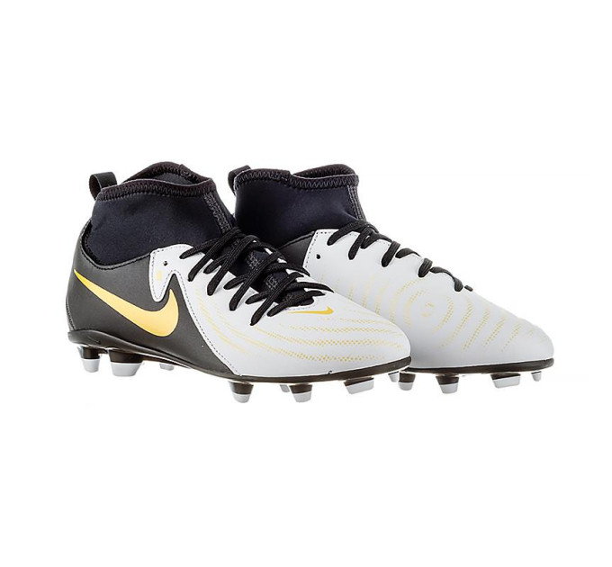 Дитячі Бутси Nike JR PHANTOM LUNA II CLUB FG/MG Чорний Білий 37.5 (7dFJ2601-100 37.5)