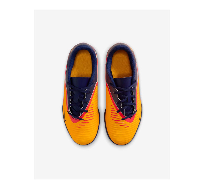 Дитячі Футзалки Nike JR PHANTOM 6 LOW CLUB IC EH Помаранчевий 38.5 (7dIH1803-800 38.5)