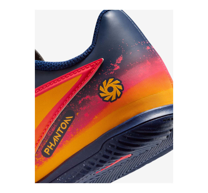Дитячі Футзалки Nike JR PHANTOM 6 LOW CLUB IC EH Помаранчевий 38.5 (7dIH1803-800 38.5)