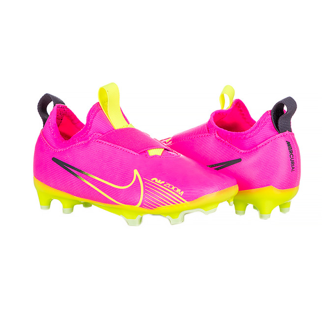 Дитячі Бутси Nike JR ZOOM VAPOR 15 ACADEMY FG/MG Рожевий 27 (7dDJ5617-605 27)