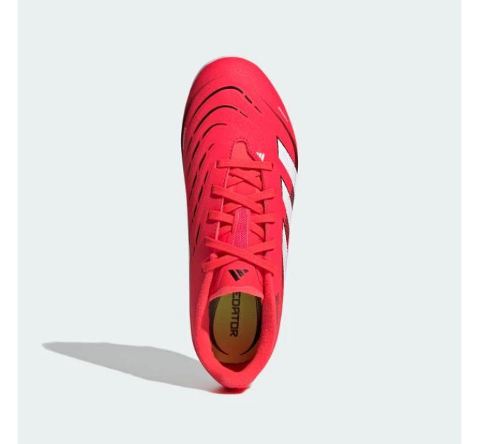Бутси Adidas PREDATOR LEAGUE FIRM/MULTI-GROUND KIDS червоний, білий Діт 38 EU (23,3см) ID3750 38