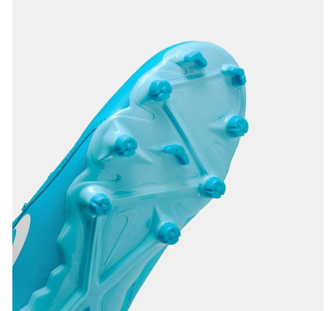 Дитячі Бутси Nike JR PHANTOM GX II ACADEMY FG/MG Блакитний 35.5 (7dFD6722-400 35.5)