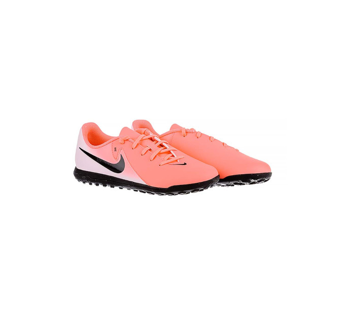 Дитячі Сороконіжки Nike JR PHANTOM GX II CLUB TF Персиковий 36.5 (7dFJ2604-600 36.5)