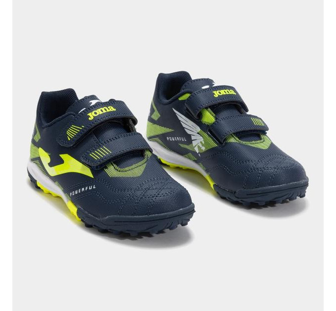 Сороконіжки дитячі Joma POWERFULL Синій, Жовтий 28 (POJW2503TFV 28)