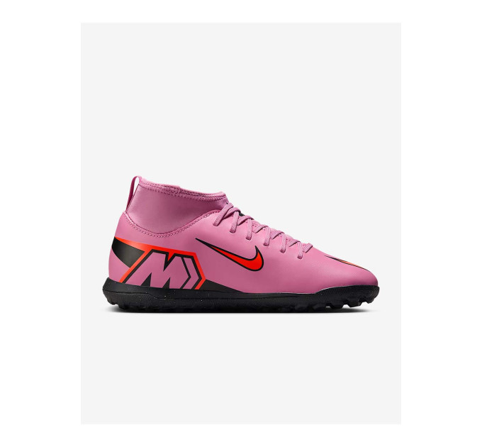 Дитячі Сороконіжки Nike JR SUPERFLY 10 CLUB TF Рожевий 38.5 (7dFQ8313-600 38.5)