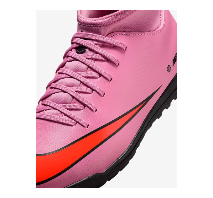 Дитячі Сороконіжки Nike JR SUPERFLY 10 CLUB TF Рожевий 38.5 (7dFQ8313-600 38.5)