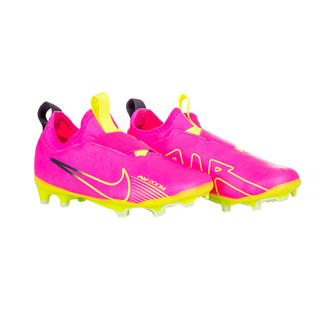 Дитячі Бутси Nike JR ZOOM VAPOR 15 ACADEMY FG/MG Рожевий 28.5 (7dDJ5617-605 28.5)