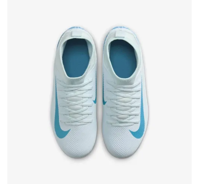 Дитячі Бутси Nike JR SUPERFLY 10 CLUB FG/MG Блакитний 36.5 (7dFQ8318-400 36.5)