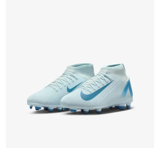 Дитячі Бутси Nike JR SUPERFLY 10 CLUB FG/MG Блакитний 36.5 (7dFQ8318-400 36.5)
