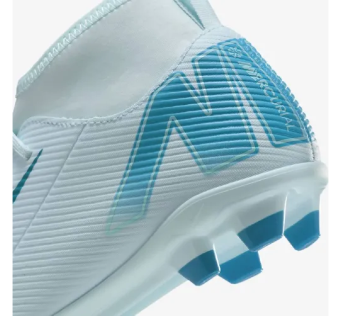 Дитячі Бутси Nike JR SUPERFLY 10 CLUB FG/MG Блакитний 36.5 (7dFQ8318-400 36.5)
