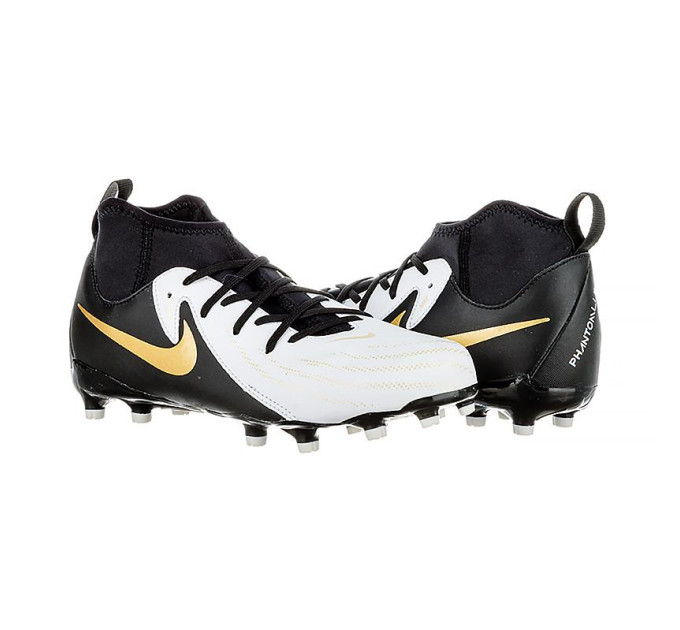 Дитячі Бутси Nike JR PHANTOM LUNA II ACAD F/MG Чорний Білий 36 (7dFJ2603-100 36)