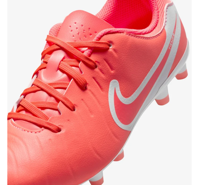 Дитячі Бутси Nike JR LEGEND 10 ACADEMY FG/MG Кораловий 35.5 (7dDV4348-800 35.5)