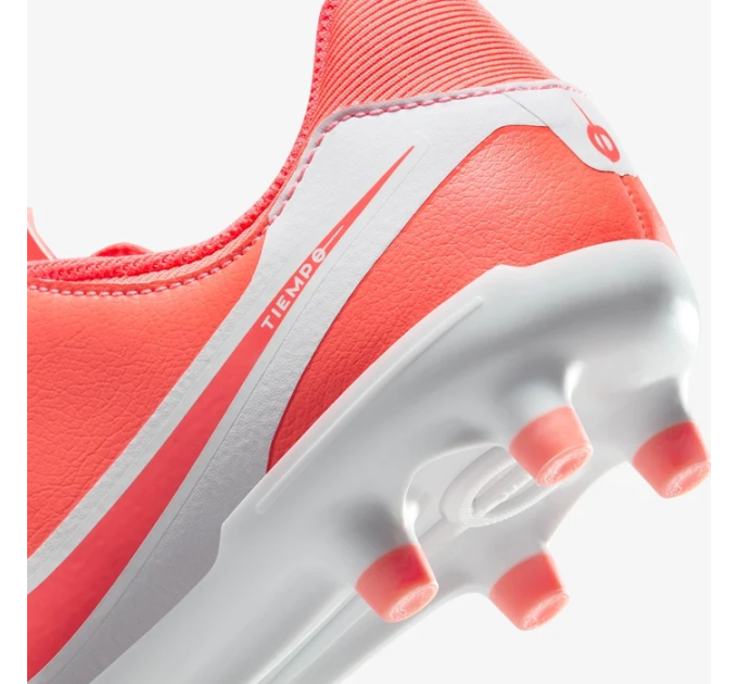 Дитячі Бутси Nike JR LEGEND 10 ACADEMY FG/MG Кораловий 35.5 (7dDV4348-800 35.5)