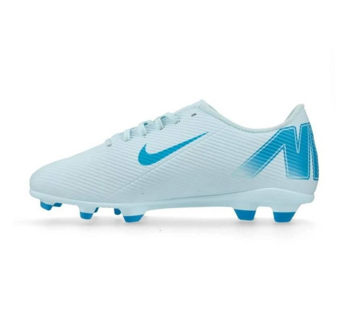 Бутси Nike JR VAPOR 16 CLUB FG/MG білий, блакитний Діт 36 (US 4Y) FQ8286-400 36