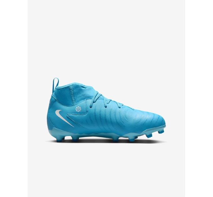 Дитячі Бутси Nike JR PHANTOM LUNA II ACAD F/MG Блакитний 34 (7dFJ2603-400 34)