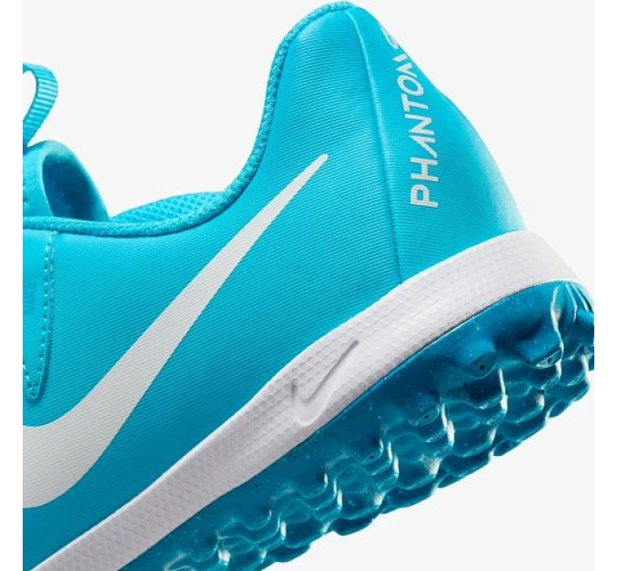 Дитячі Сороконіжки Nike JR PHANTOM GX II ACADEMY TF Блакитний 35.5 (7dFJ2608-400 35.5)