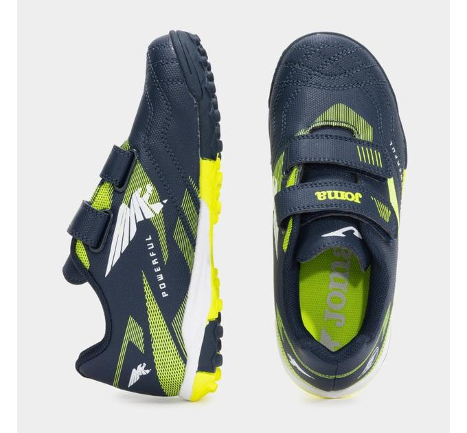 Сороконіжки дитячі Joma POWERFULL Синій, Жовтий 32 (POJW2503TFV 32)