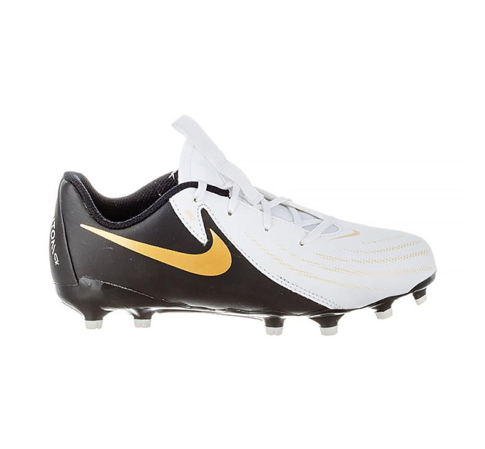 Дитячі Бутси Nike JR PHANTOM GX II ACADEMY FG/MG Чорний Білий 32 (7dFD6722-100 32)